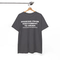 Shaking From Excitement To Drink Shirt, Funny Drinking Quote Tee, Party Humor T-Shirt