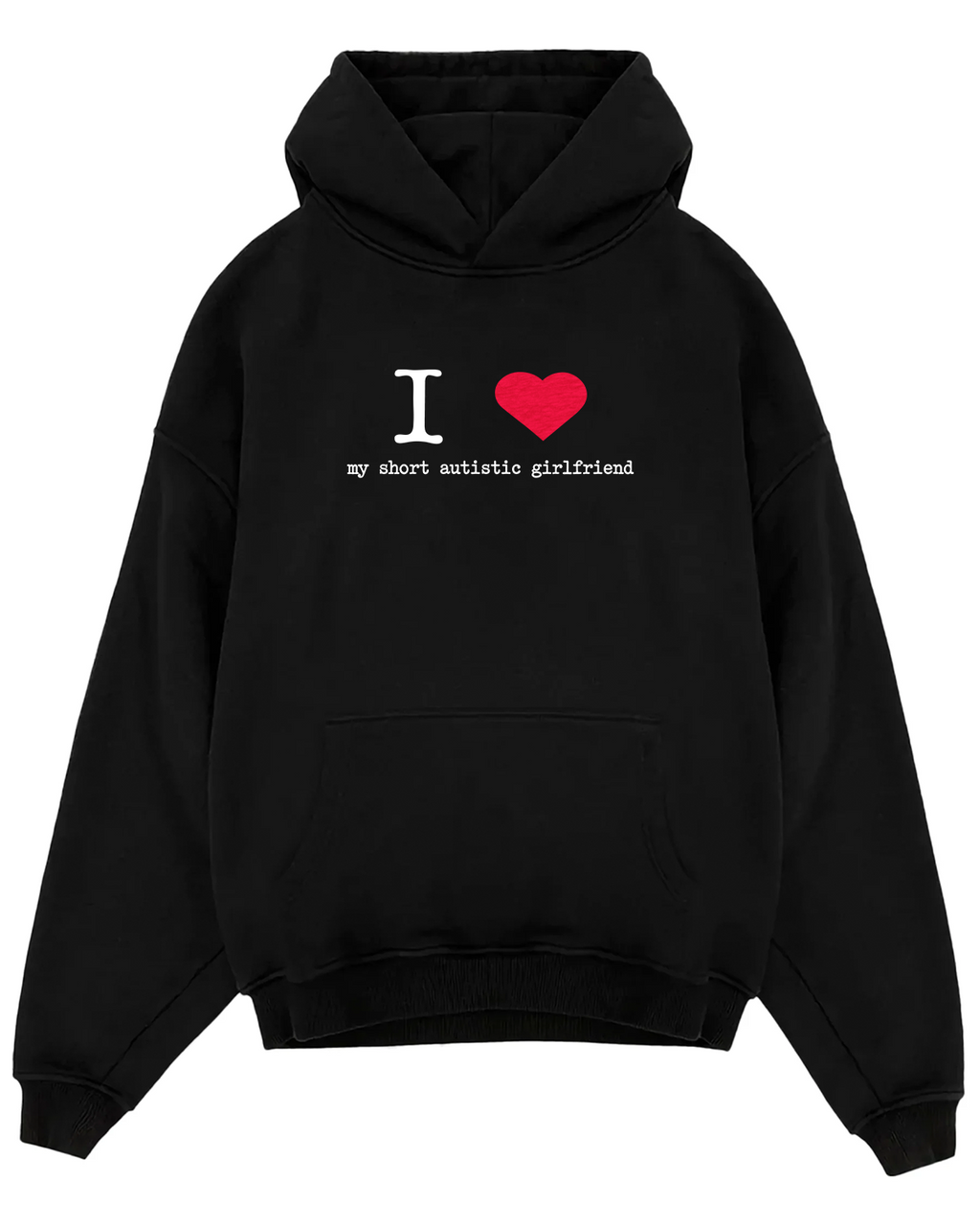 I Love My Short Autistic Girlfriend Shirt, Cute Relationship Tee, Boyfriend Gift, Valentine Gift Couple Shirt