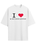 I Love My Short Autistic Girlfriend Shirt, Cute Relationship Tee, Boyfriend Gift, Valentine Gift Couple Shirt