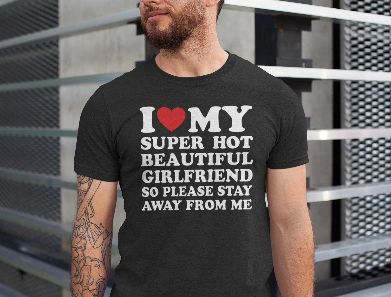 I Love My Girlfriend Shirt, I Heart My Girlfriend Shirts, Valentine Shirt, Funny Boyfriend shirt, Hot Girlfriend T-shirt