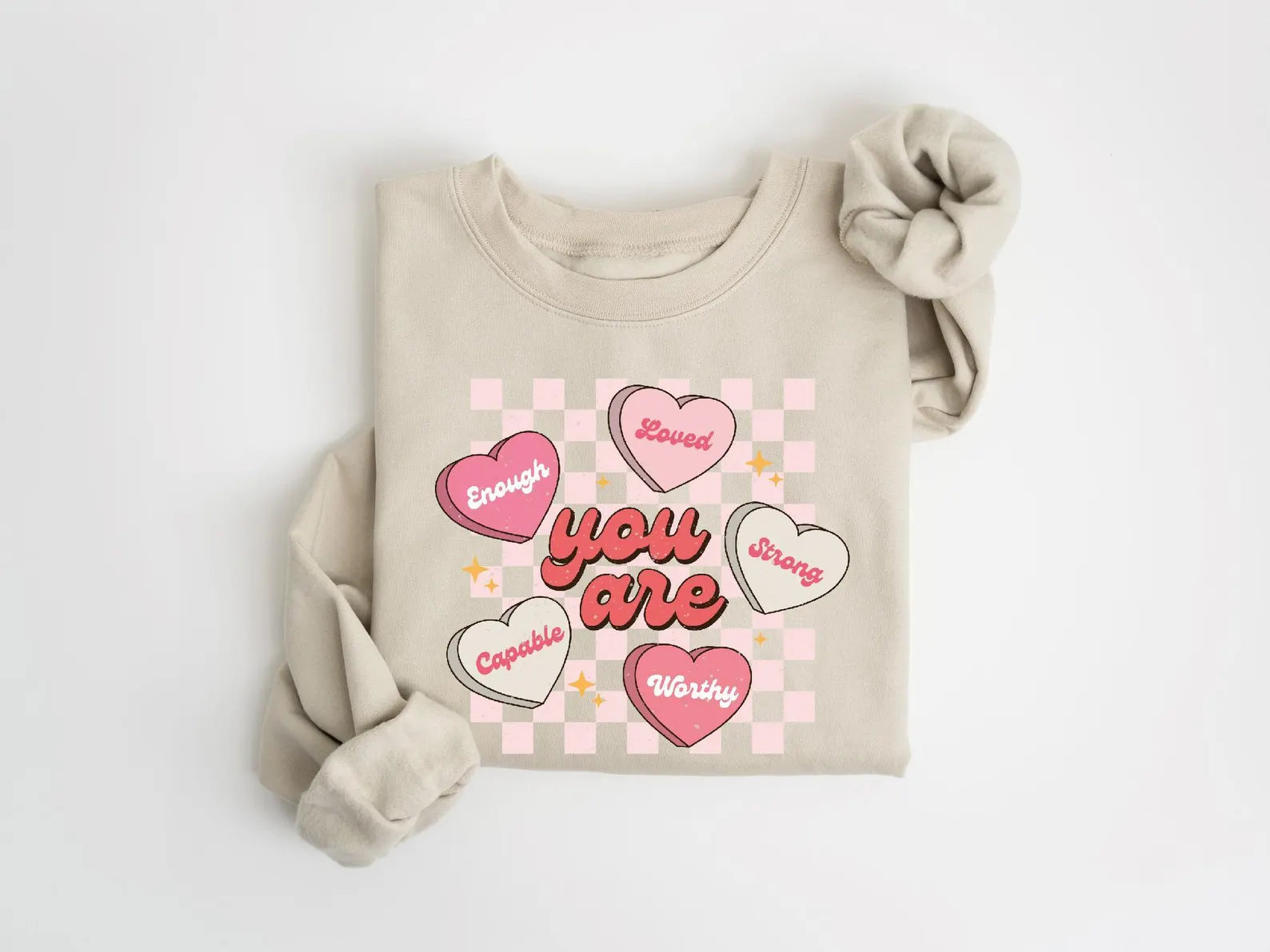 Retro Teacher Valentines Sweatshirt, Womens Heart Valentines Sweatshirt, Love Valentines Sweatshirt, Cute Valentines Day Gift