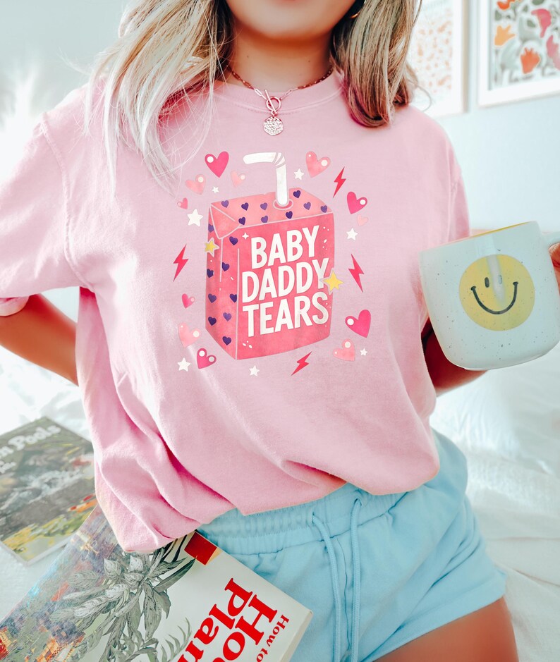 Baby Daddy Tears Shirt, Girl Dad Crewneck
