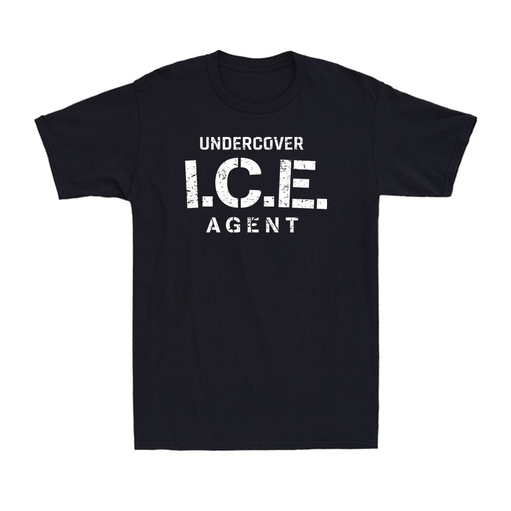 Funny Immigration Shirt, Undercover Agent Meme Tee, Patriotic Humor Men’s T-Shirt