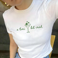 A Tini Bit Irish CropTop, St. Patrick's Day Shirt, Shamrock Shirt, Cute St. Patricks Day CropTop