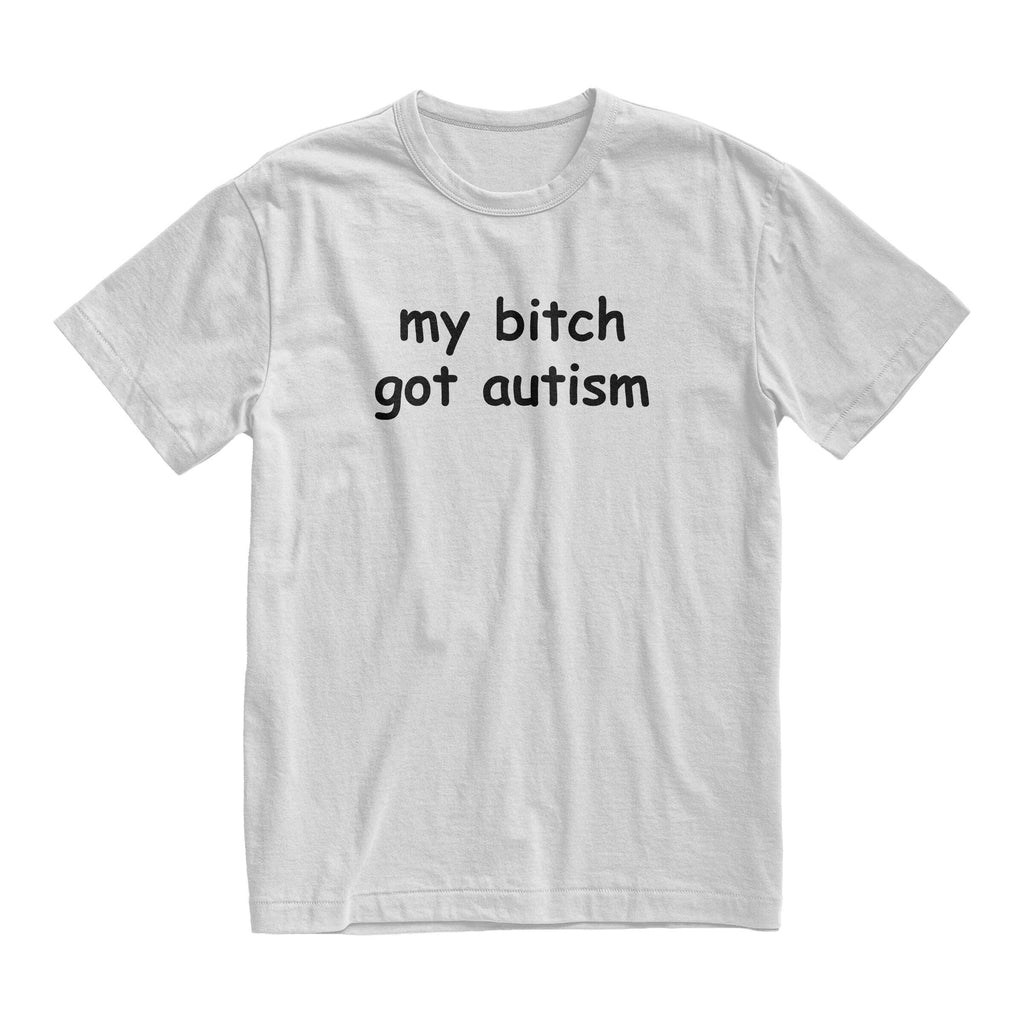 My Partner Got Autism Shirt, Gag Gift