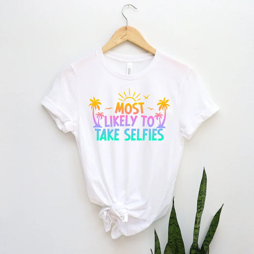 Custom 'Most Likely To' Summer Family Trip Shirts