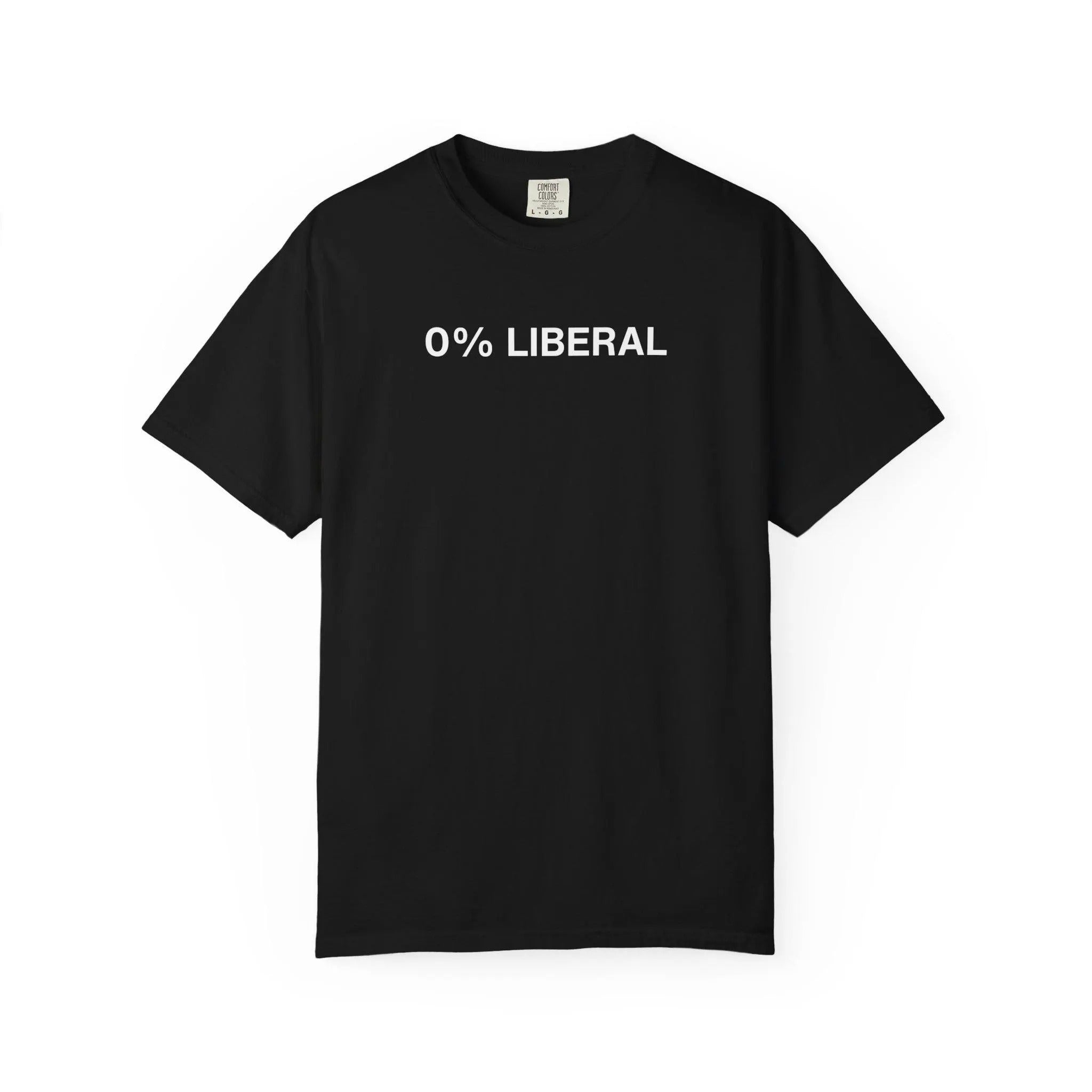 0% Liberal T-Shir,  Unisex Tee