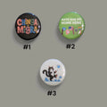 Chinga La Migra Pinback Buttons, Social Justice Activism Buttons