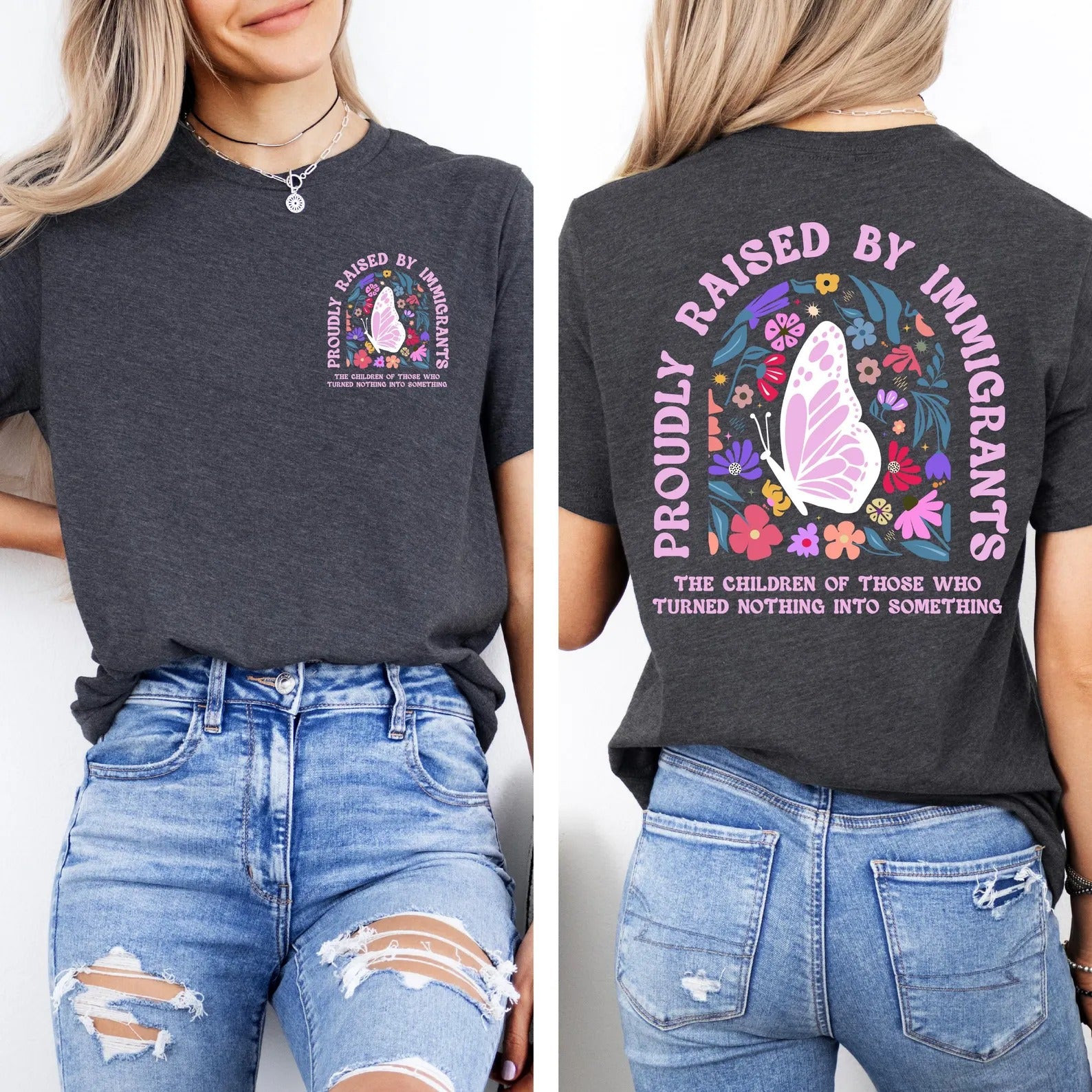 Proud Daughter of Immigrants Shirt, Defend DACA Tee, Social Justice Feminist T-Shirt, Human Rights Gift