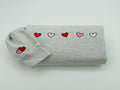 Cute Hearts Embroidered Crewneck - Valentine's Crewneck - With Hearts - Gift For her - Cute Crewneck