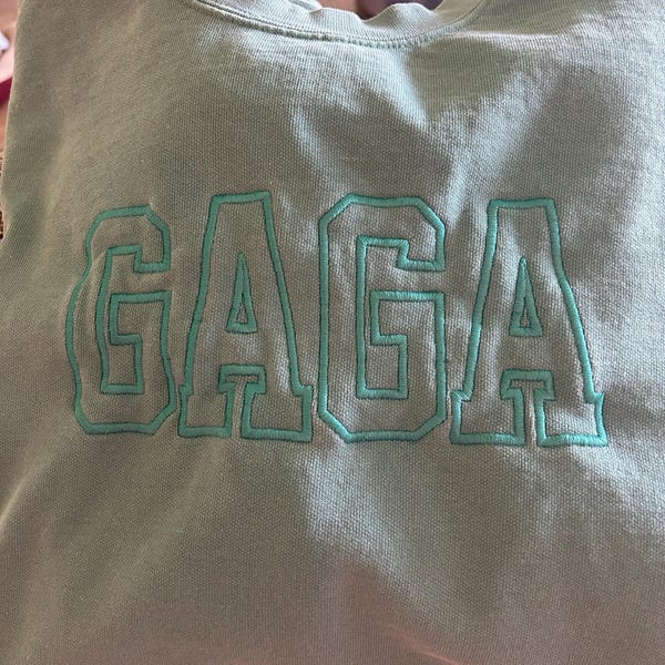 Embroidered Grandma Shirt, Gigi Shirt, Gift For Grandma, Nana Shirt, New Grandma Gift, Embroidered Grandma