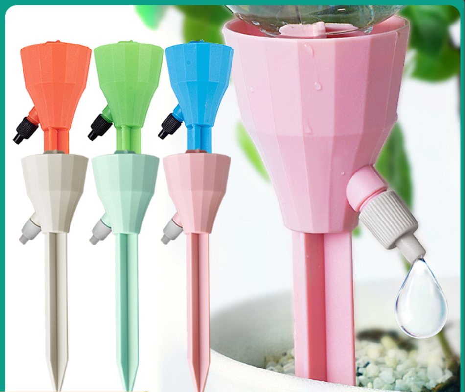 3Pcs Adjustable Drip Irrigation System Automatic Self Watering Spikes for Plants Indoor Outdoor Potted Plants Irrigation System - Image 2