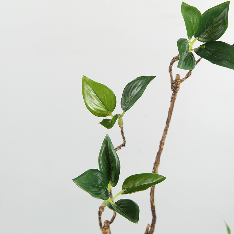Artificial Green Plants Interior Decoration Leaves - Image 2