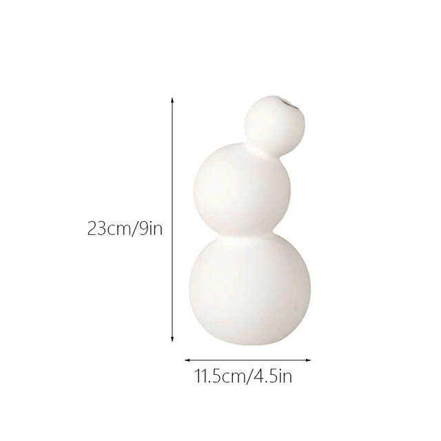 Balloon Vase INS Ceramic Flower Pot Nordic Pampas, Shape 1 - Image 2