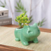 Creative Ceramic Mini Green Plants With Hole