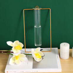 Wall-mounted Glass Vase Home Decor, Rectangle