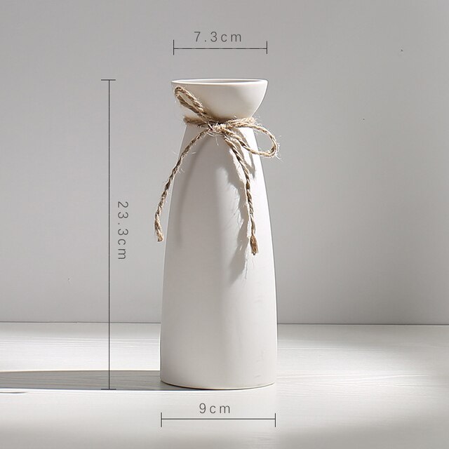 Nordic Ceramic Flower Vase, M Vase - Image 2