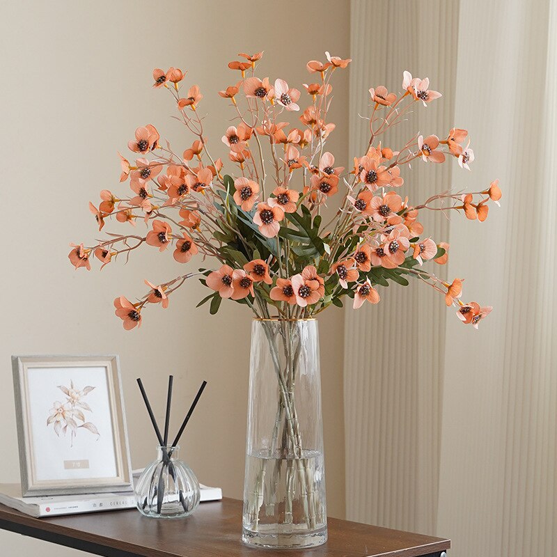 5PCS Artificial Plum Blossom Flowers