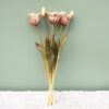 Sillicone Tulips Bundle Artificial Flowers, Pink