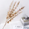 1PC Gold Eucalyptus Leaf Home Decoration
