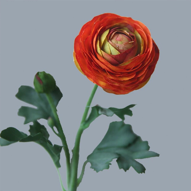 Delicate Pastoral Buttercup Flower Branch Home Decoration