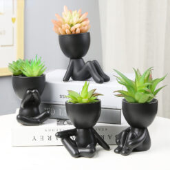 Succulent Plant Pot Simple Art Potted Plant Pots